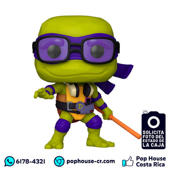Donatello 1394 (Tortugas Ninja: Mutant Mayhem - Películas) Funko Pop!