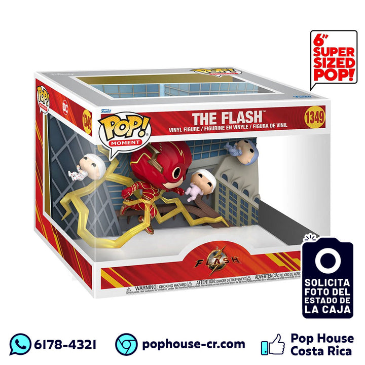 Flash Baby Rescue 1349 de 6" Pulgadas Moment (Flash Movie - DC Comics) Funko Pop!