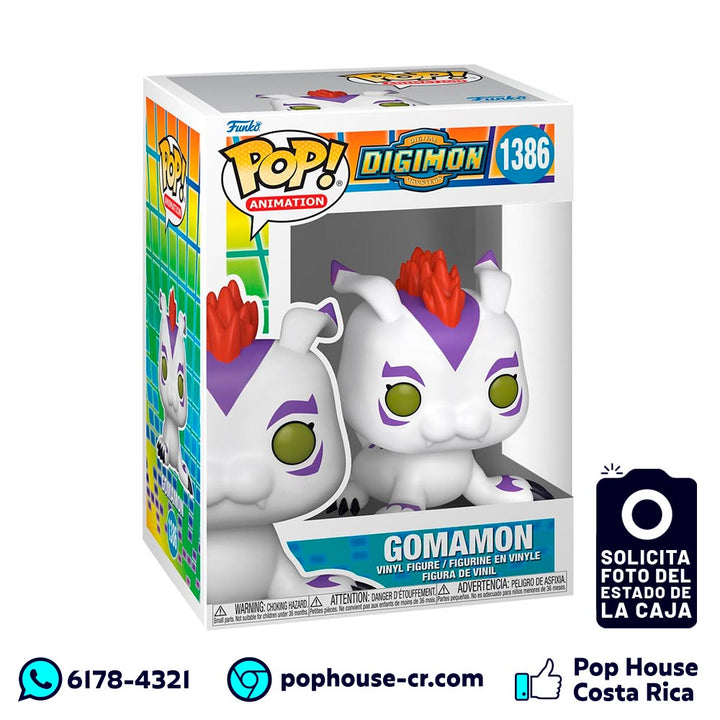 Gomamon 1386 (Digimon - Anime) Funko Pop!