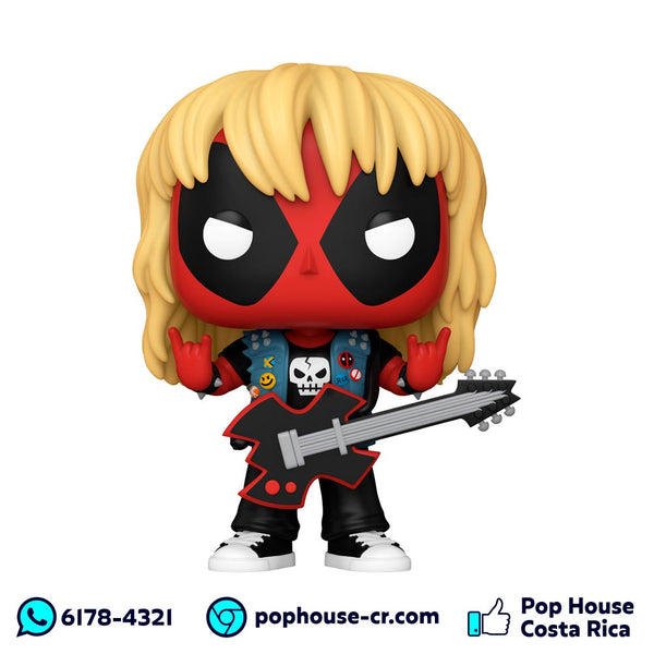 Heavy Metal Deadpool 1343 (Deadpool - Marvel) Funko Pop!