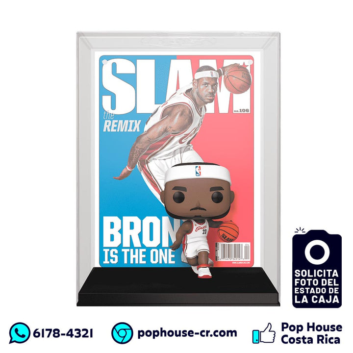 Lebron James 19 Magazine Cover Slam (NBA: Cavaliers - Deportes) Funko Pop!