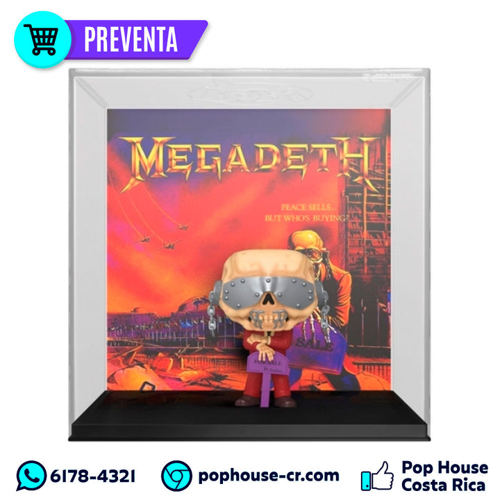 Megadeth Peace Sells 61 (Album Cover - Música) Funko Pop! Preventa