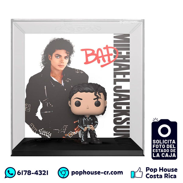 Michael Jackson Bad 56 (Album Cover - Música) Funko Pop!