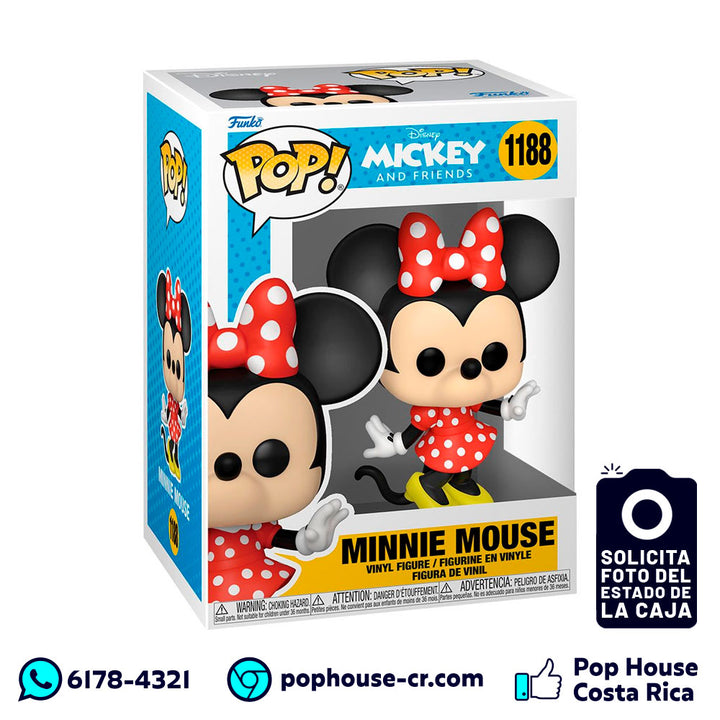 Minnie Mouse 1188 (Mickey and Friends - Disney) Funko Pop!