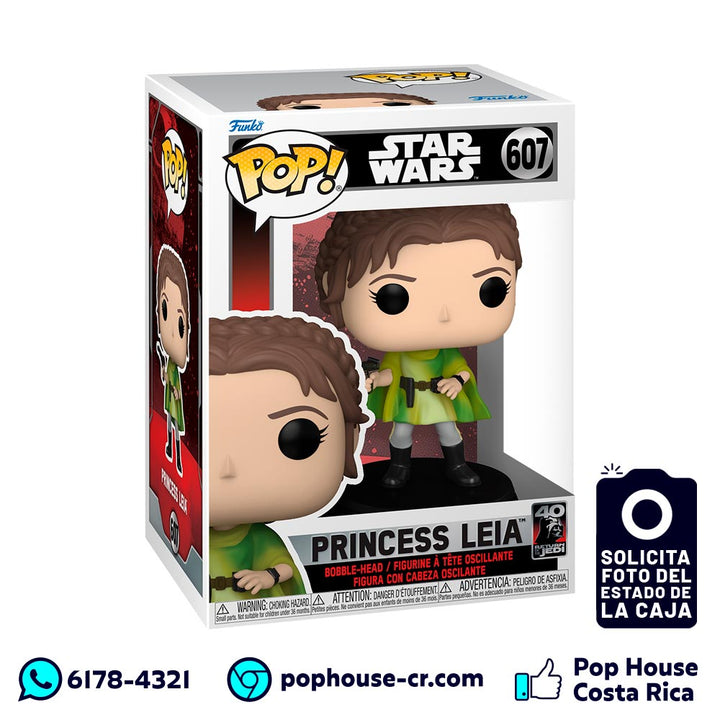 Princesa Leia (Endor) 607 (Star Wars: Return of the Jedi 40th Anniversary - Pelicula) Funko Pop!