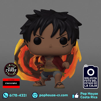 Red Hawk Luffy 1273 Limited Glow Chase Edition (AAA Anime Exclusive - One Piece) Funko Pop!