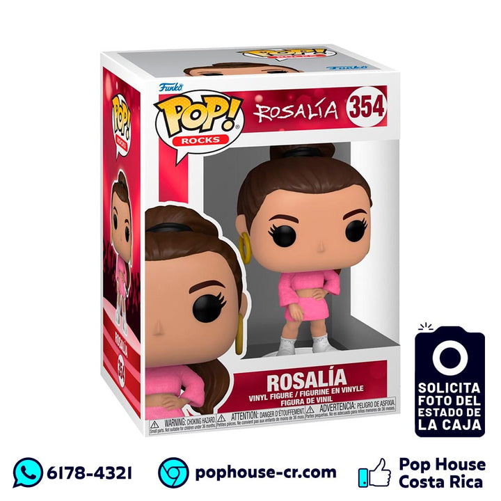Rosalía 354 (Rosalia Malamente - Música) Funko Pop!