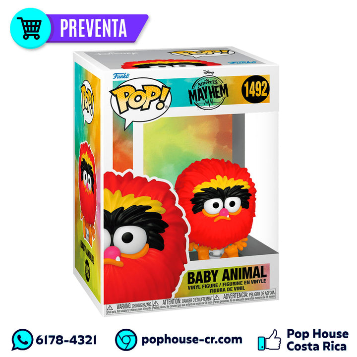 Baby Animal 1492 (The Muppets Mayhem - Televisión) Funko Pop! Preventa