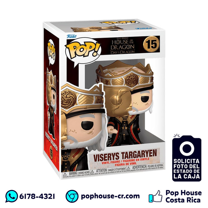 Viserys Targaryen 14 (House of the Dragon: Day of the Dragon - Game of Thrones) Funko Pop!