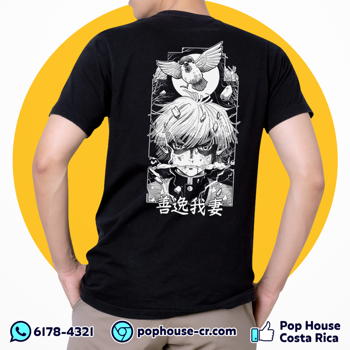 Camiseta Zenitsu Agatsuma (Demon Slayer: Kimetsu no Yaiba - Exclusivo Pop House)