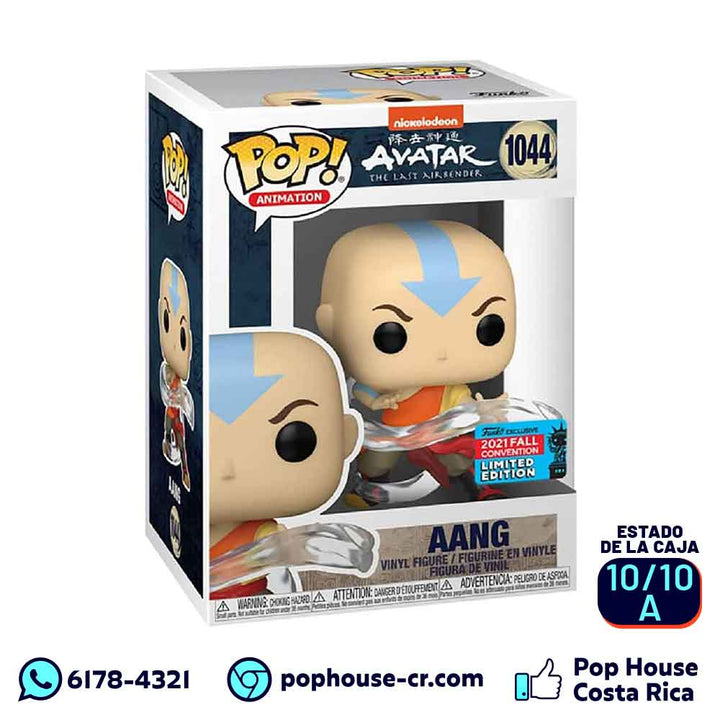 Aang 1044 (Exclusivo ECCC 2021 – Avatar El Último Maestro del Aire) Funko Pop!