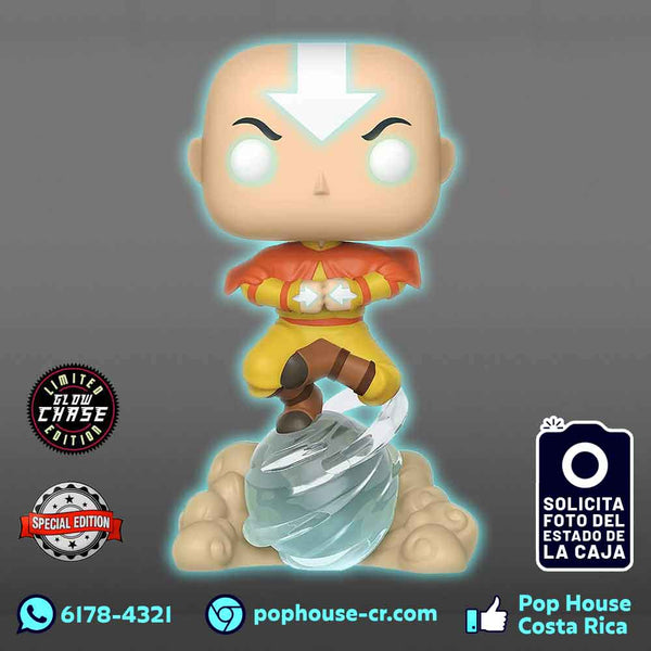 Aang On Airscooter 541 Limited Glow Chase Edition (Special Edition - Avatar el Último Maestro del Aire) Funko Pop!