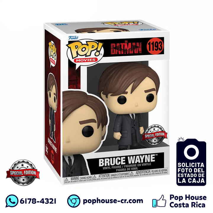 Bruce Wayne 1193 (Exclusivo Special Edition – Batman) Funko Pop!