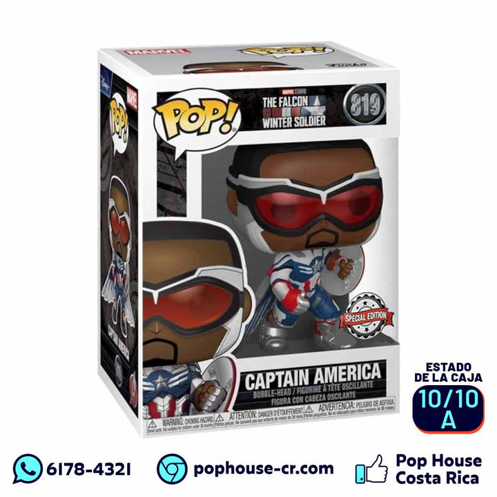 Captain America 819 (Special Edition - The Falcon and Winter Soldier - Marvel) Funko Pop!