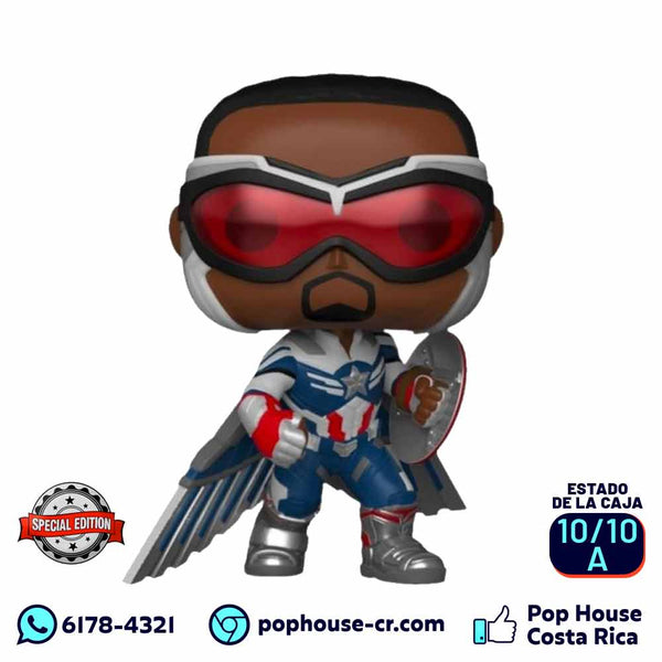 Captain America 819 (Special Edition - The Falcon and Winter Soldier - Marvel) Funko Pop!