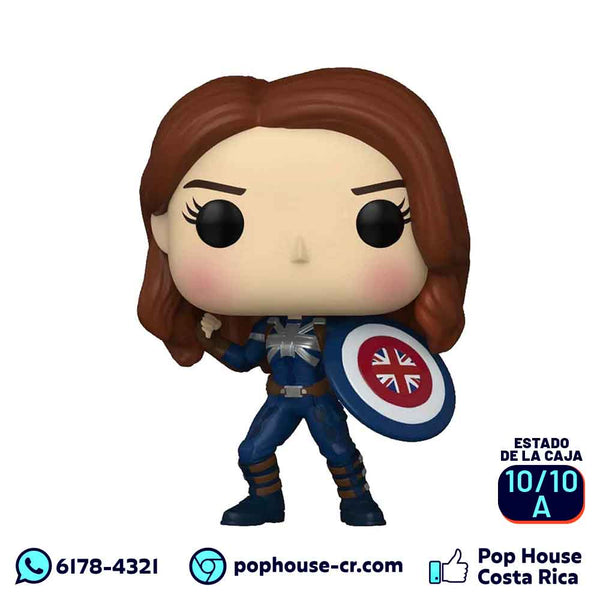 Captain Carter Stealth Suit 968 (What If…? – Marvel) Funko Pop!