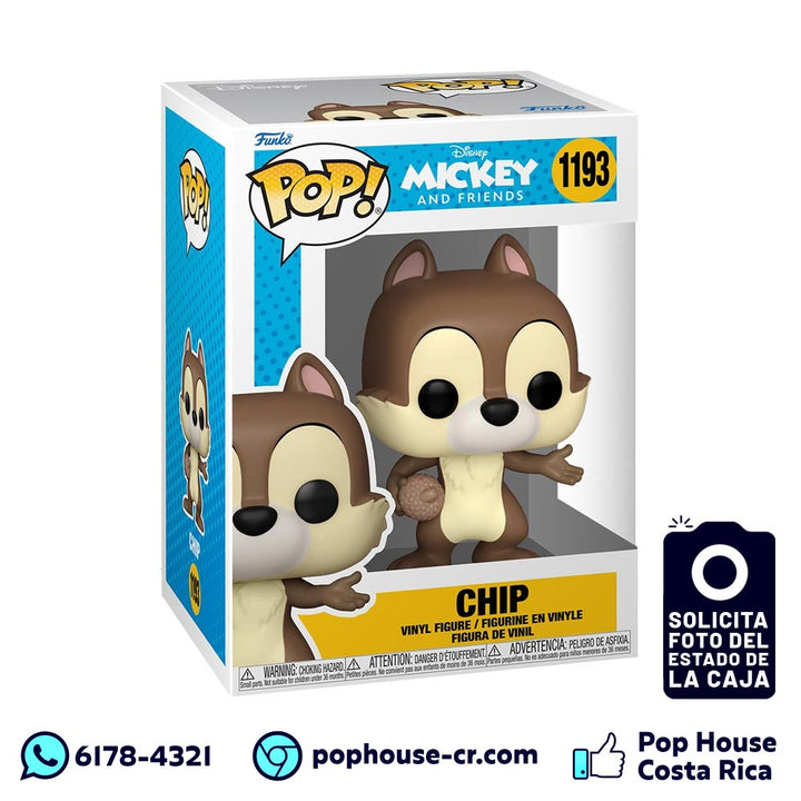 Chip 1193 (Mickey and Friends - Disney) Funko Pop!