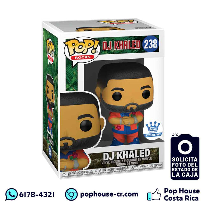 DJ Khaled 238 (Special Edition - Música) Funko Pop!