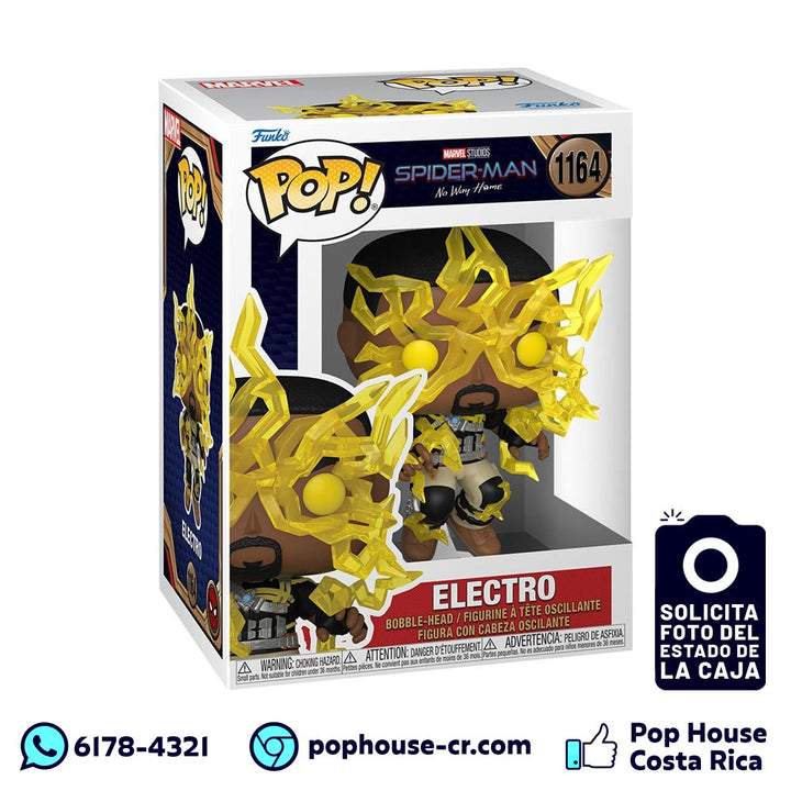 Electro 1164 (Spider-Man: No Way Home - Marvel) Funko Pop!