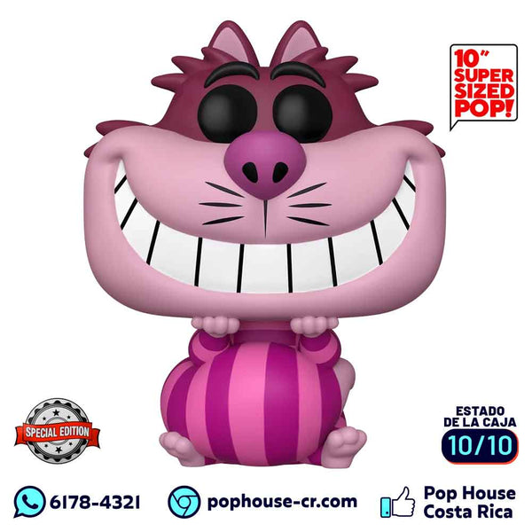 Gato Sonriente 1066 de 10" Pulgadas (Special Edition - Cheshire Cat Alicia en el País de las Maravillas - Disney) Funko Pop!