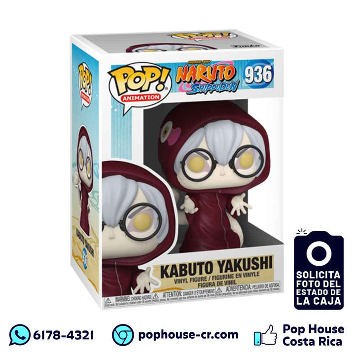 Kabuto Yakushi 936 (Naruto Shippuden - Anime) Funko Pop!