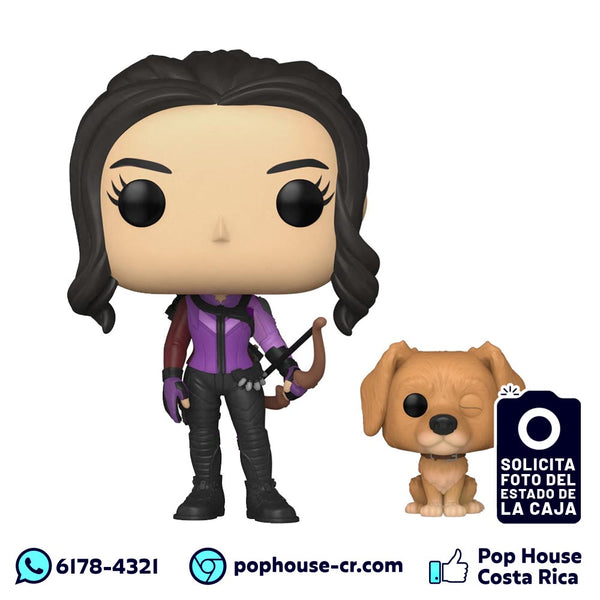 Kate Bishop con Lucky the Pizza Dog 1212 (Hawkeye – Marvel Series) Funko Pop!