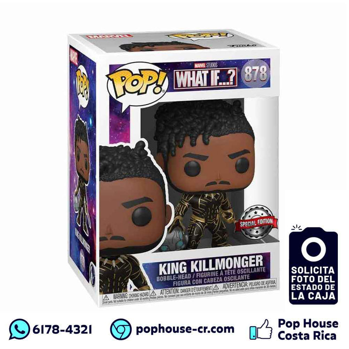 King Killmonger 878 (Special Edition - What If...?) Funko Pop!