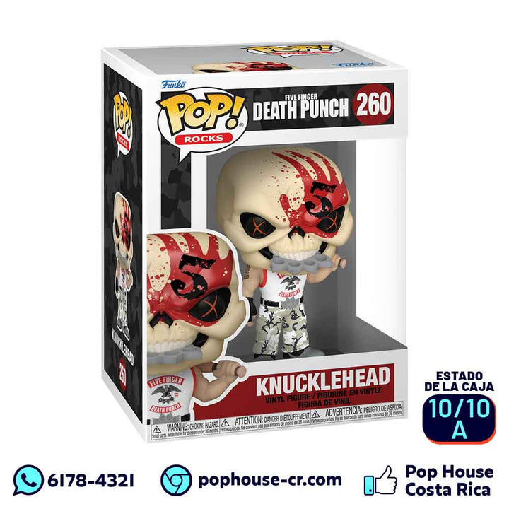 Knucklehead 260 (Five Finger Death Punch - Música) Funko Pop!