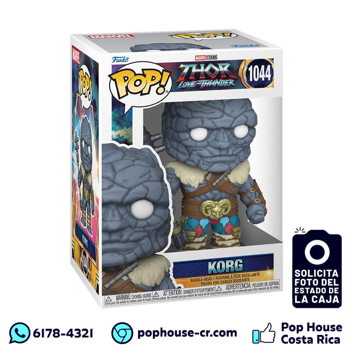 Korg 1044 (Thor: Love and Thunder - Marvel) Funko Pop!