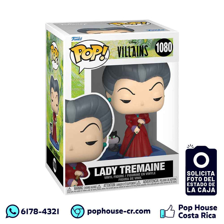 Lady Tremaine 1080 (Disney Villains – La Cenicienta) Funko Pop!