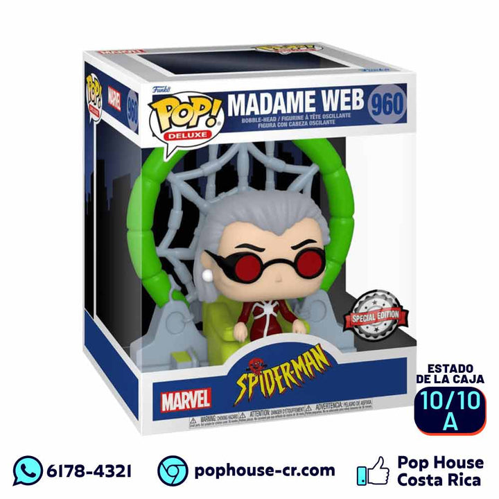 Madame Web 960 de 6” Pulgadas (Special Edition – Spider Man Serie Animada Marvel) Funko Pop!
