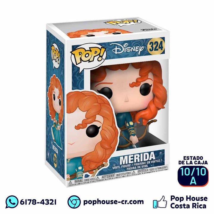 Merida 324 (Valiente - Disney) Funko Pop!