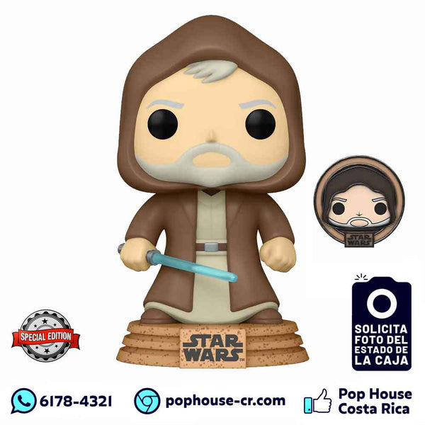 Obi-Wan Kenobi Tatooine con Pin Incluído 10 (Special Edition – Star Wars) Funko Pop!