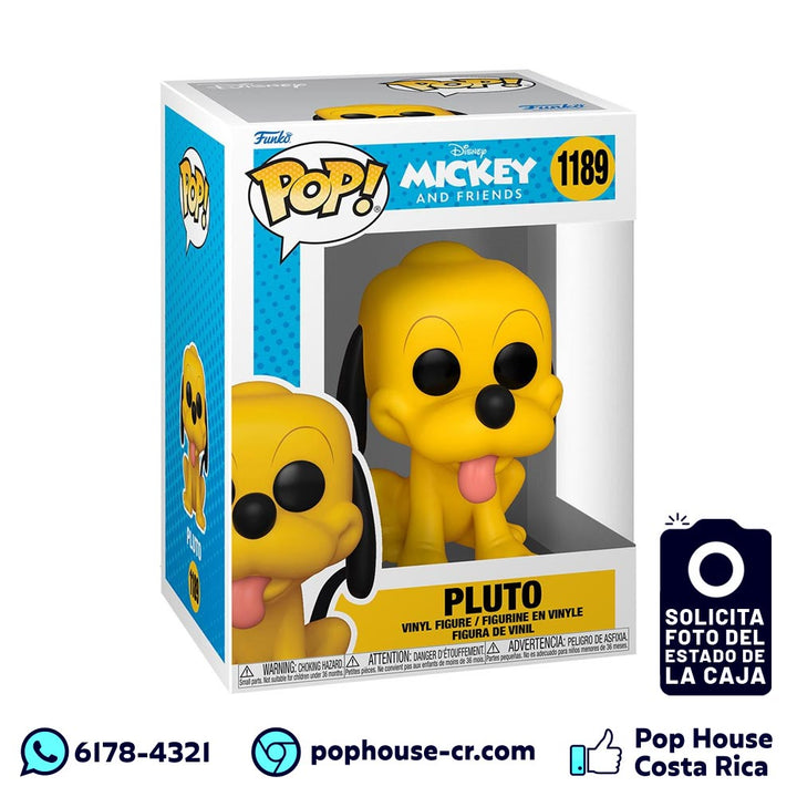 Pluto 1189 (Mickey and Friends - Disney) Funko Pop!