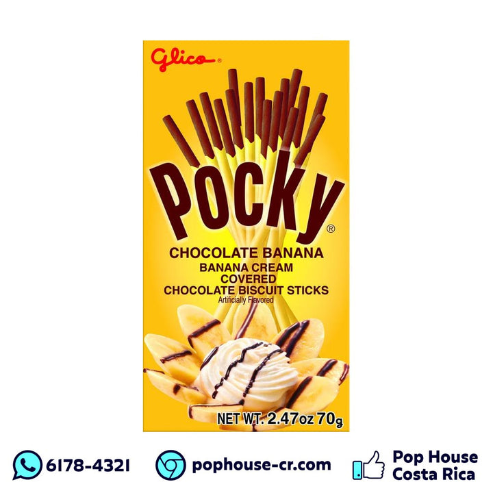 Pocky Chocolate Banana 70g (Glico)