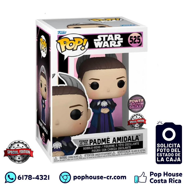 Power of the Galaxy Padme Amidala 525 (Special Edition – Star Wars) Funko Pop!