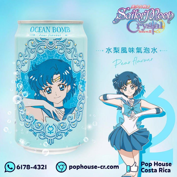 Refresco Sailor Mercury de Pera (Ocean Bomb - Sailor Moon)