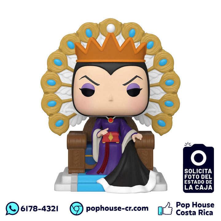 Reina Malvada en el Trono 1088 (Blancanieves - Villanos de Disney) Funko Pop!