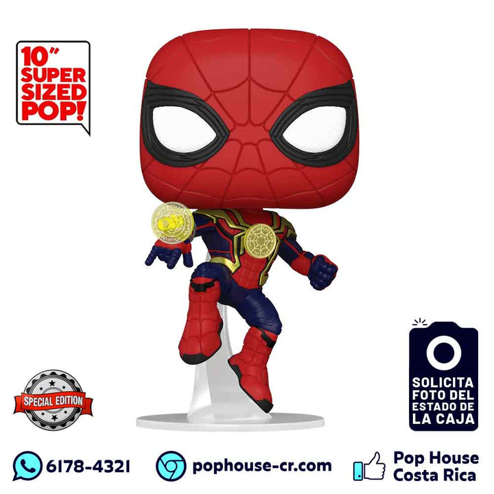 Spider-Man Integrated Suit 978 de 10" Pulgadas (Special Edition - Spider-Man No Way Home) Funko Pop!