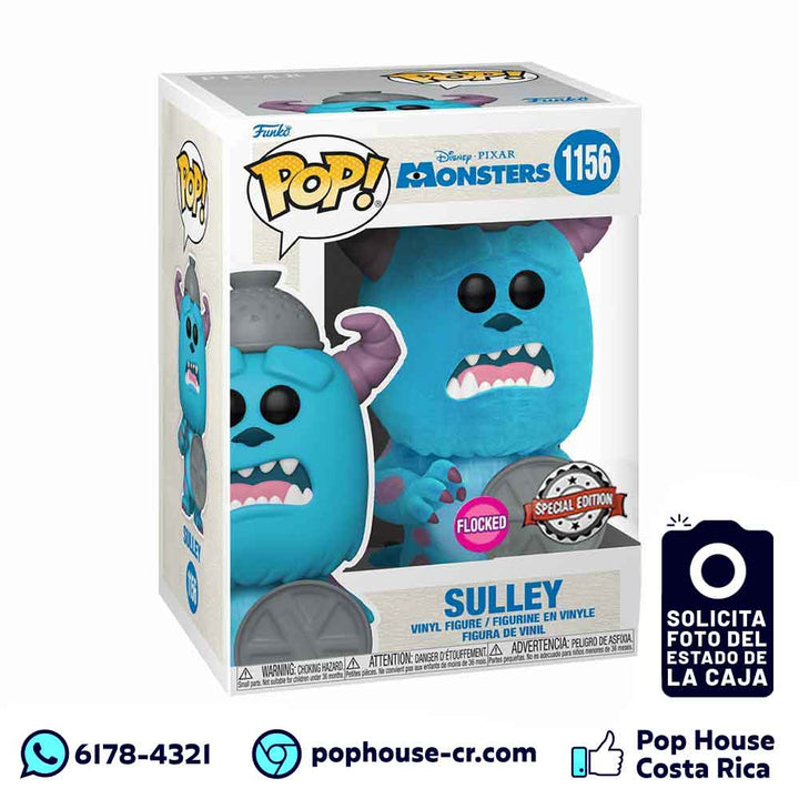 Sulley Flocked 1156 (Special Edition - Monster Inc. Disney) Funko Pop!
