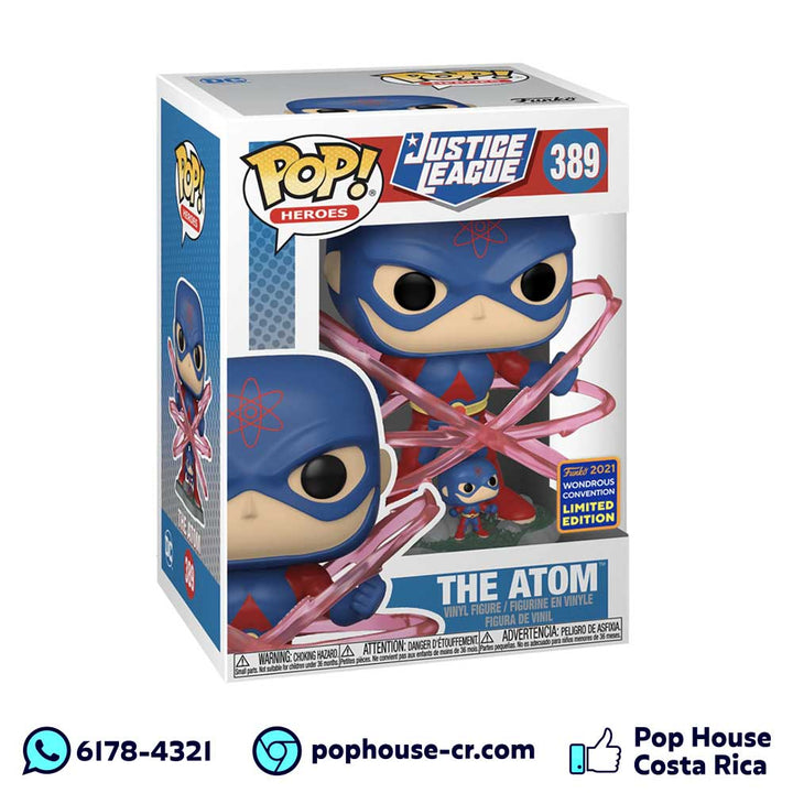 The Atom 389 (Wondrous Convention 2021 Limited Edition - Liga de la Justicia) Funko Pop!