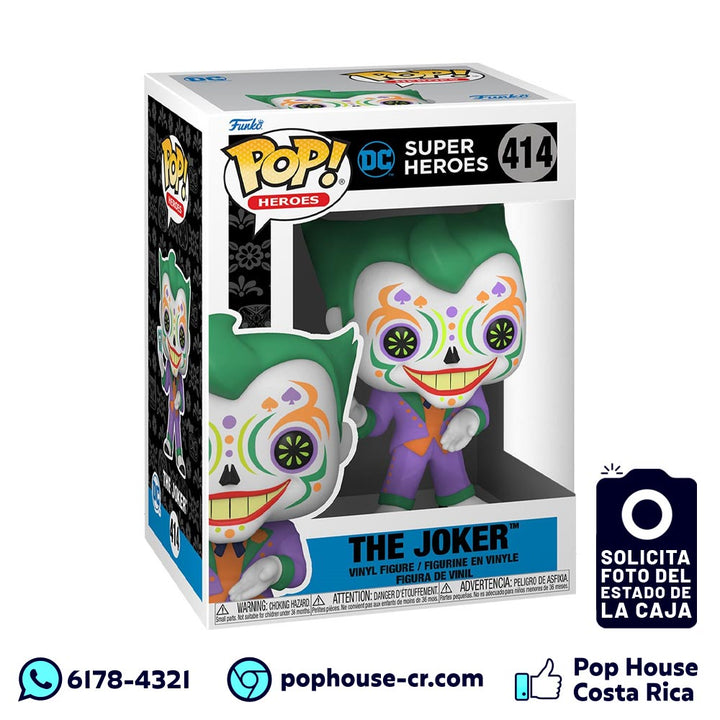 The Joker 414 (Día de los Muertos - DC Comics) Funko Pop!