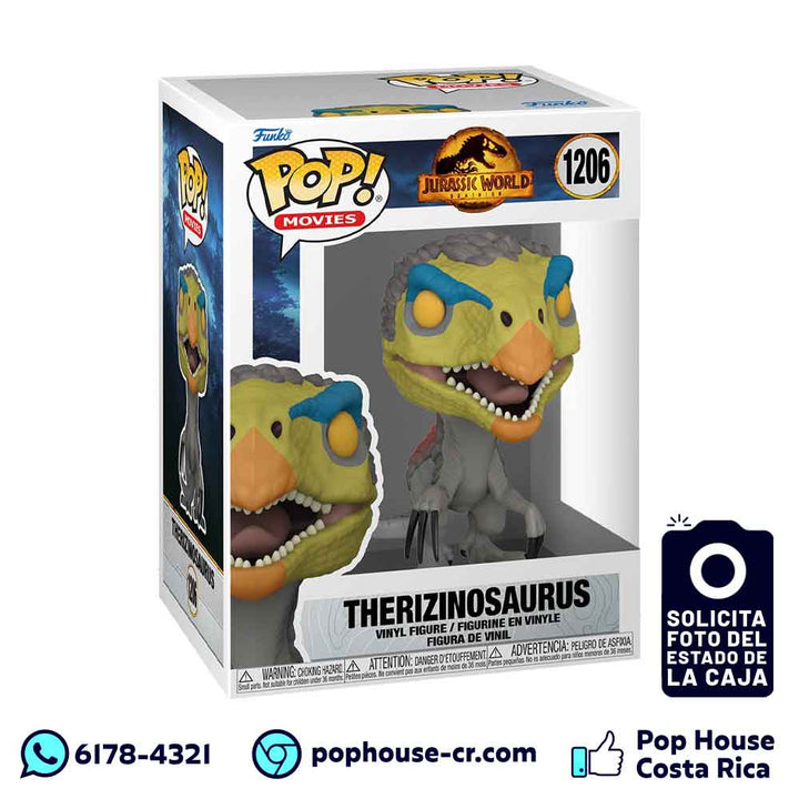 Therizinosaurus 1206 (Jurassic Park – Película) Funko Pop!