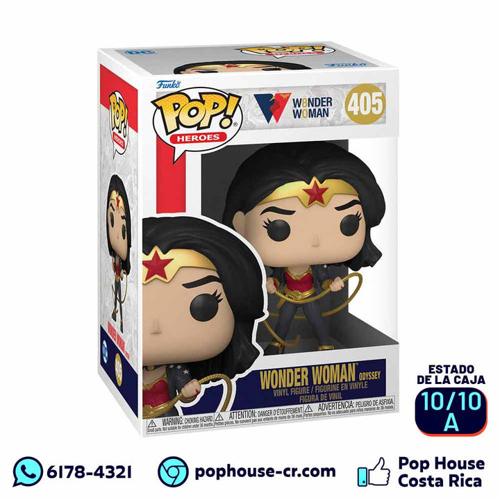 Wonder Woman Odyssey 405 (Wonder Woman 80th Anniversary - DC Comics) Funko Pop!